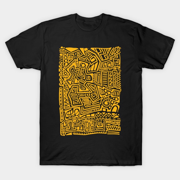 Gold Gear T-Shirt by StephenC